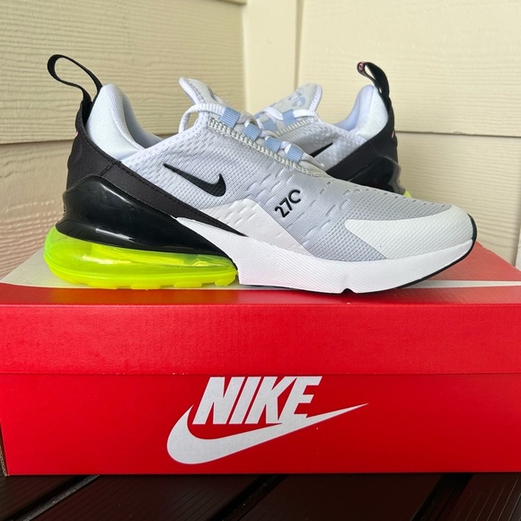 WMNS SIZING - NIKE AIR MAX 270 PURE PLATINUM VOLT W - Picture 4 of 5